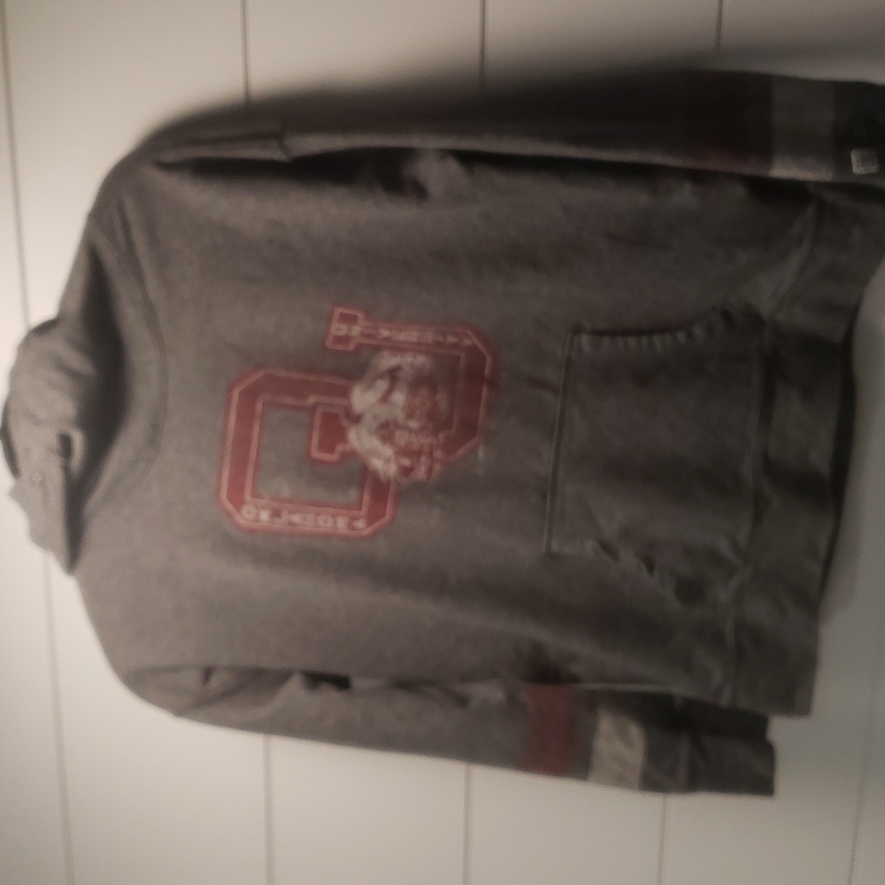 OU Hoodie - Oklahoma University - with Cowl Neck Hood - Medium